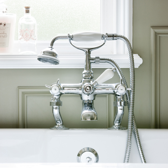 Traditional shower mixer tap Traditional shower mixer tap | Bathroom | period-style | modern country | bathroom makeover | ideal home