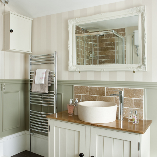 Bespoke basin unit Bespoke basin unit | Bathroom | period-style | modern country | bathroom makeover | ideal home