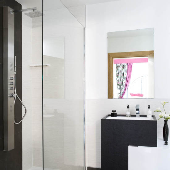 Shower shower | converted mill | makeover | contemporary | interiors | statement furniture | PHOTO GALLERY | Ideal Home