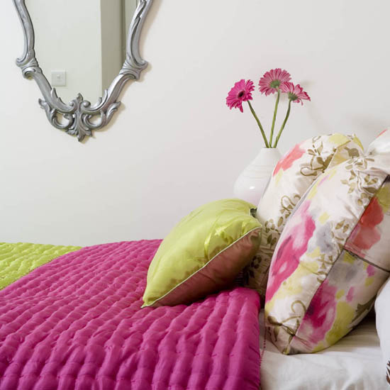 Guest bedroom bedroom | converted mill | makeover | contemporary | interiors | statement furniture | PHOTO GALLERY | Ideal Home