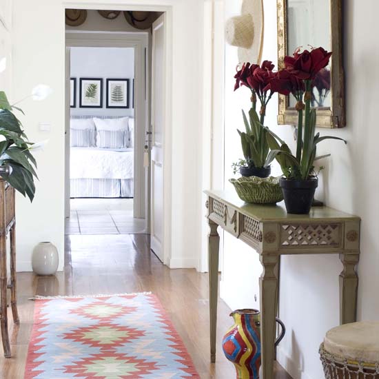Rustic botantical Rustic botantical | Hallway colour schemes | hallway | PHOTO GALLERY | 25 Beautiful Homes | Housetohome