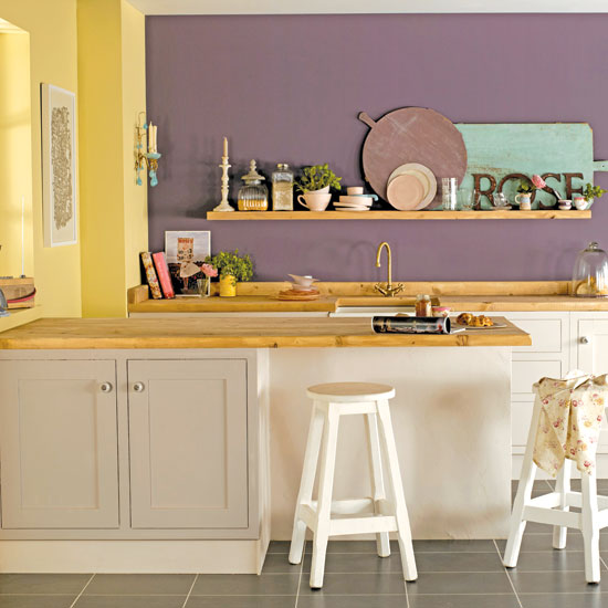 Bold kitchen | Paint | Country | Country Homes & Interiors