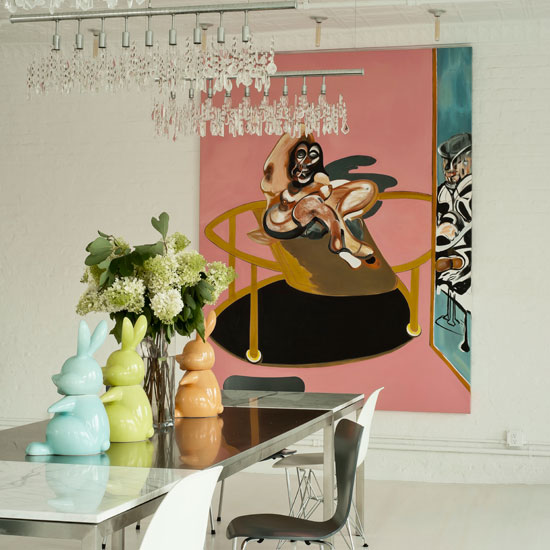 Dining room | Take a look around a light, bright New York loft | House tour | Livingetc | PHOTO GALLERY