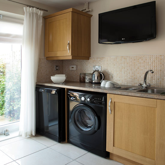 Kitchen utility area | Shona's daring new-build town house | House Tour | Style At Home | PHOTO GALLERY | Housetohome.co.uk