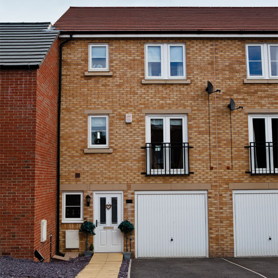 Town house exterior | Step inside this daring new-build town house | House Tour | Style At Home | PHOTO GALLERY | Housetohome.co.uk