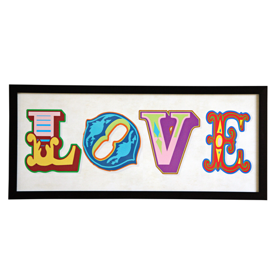 Love print from Rockett St George | Valentine's Day gifts for her | Valentine's Day gifts | PHOTO GALLERY | Housetohome.co.uk