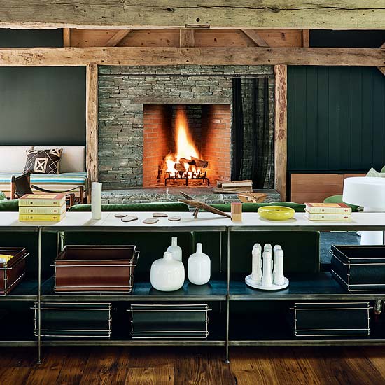Log burner Log burner | Take a tour around an extended timber-framed house in the Hamptons | House tour | Livingetc | PHOTO GALLERY