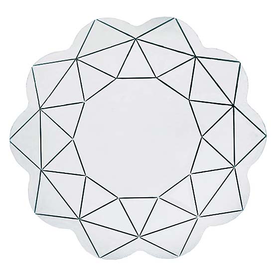 Glas Italia mirror