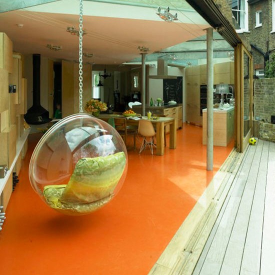 Bright-floored kitchen | Modern kitchen extensions - our pick of the best | Kitchen extensions | Livingetc | PHOTO GALLERY