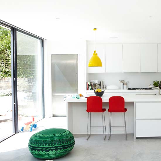 White kitchen | Modern kitchen extensions - our pick of the best | Kitchen extensions | Livingetc | PHOTO GALLERY