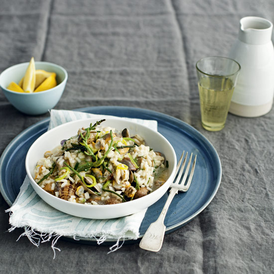 This seafood risotto recipe from Homes & Gardens is mouth-wateringly good
