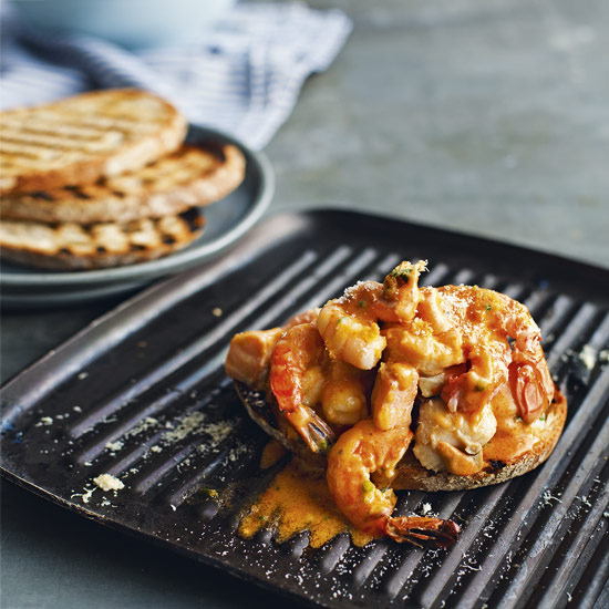 A gourmet toasted sandwich that's packed with flavour