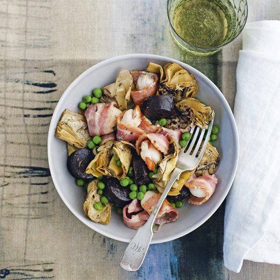 Serve this hearty meal with a glass of cider