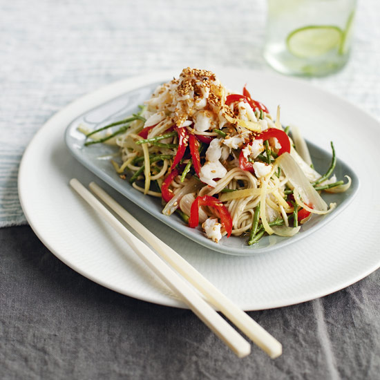 A healthy seafood salad that's bursting with flavour