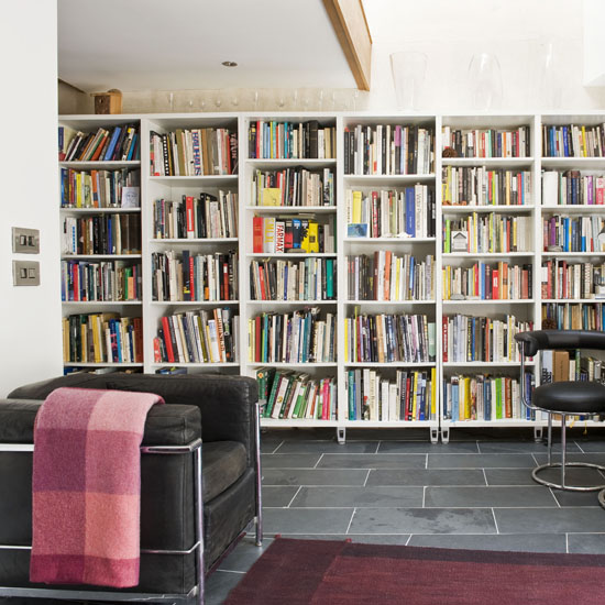 Modern shelving | Living room storage ideas | Living room | Storage | PHOTO GALLERY | 25 Beautiful Homes | Housetohome