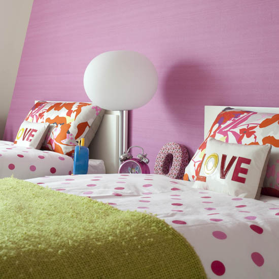 On-trend for young teens | Girls' bedroom schemes | Childrens' bedrooms| bedroom | PHOTO GALLERY | 25 Beautiful Homes | Housetohome