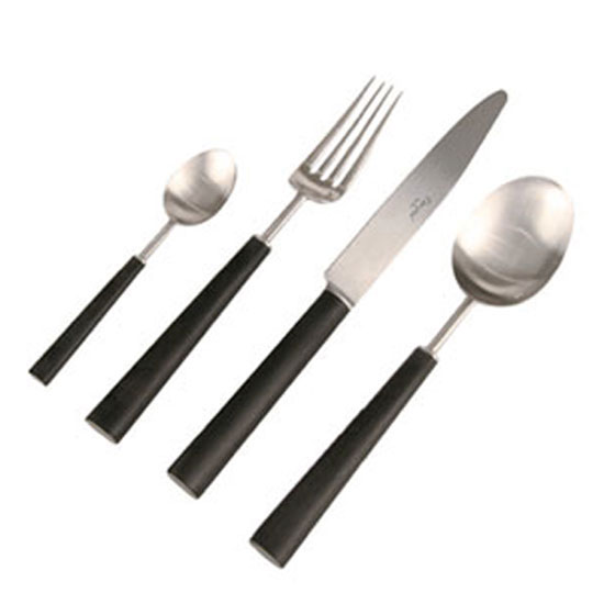 Divertimenti Ebony matt black cutlery set | Tableware | Stainless Steel | Product Idea | Housetohome | PHOTOGALLERY