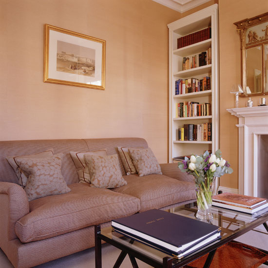 Classic made to measure freestanding bookcase in alcove | Storage | Living room | Fireplace | Decorating Ideas | Housetohome | PHOTOGALLERY