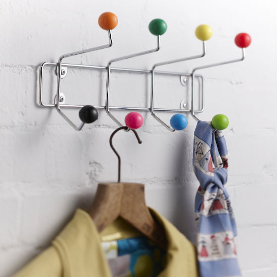 Retro coat rack from The Contemporary Home Retro coat rack from The Contemporary Home | Hallway storage | Hallway | PHOTO GALLERY | Ideal Home | Housetohome