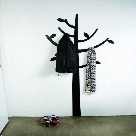 Coat tree wall sticker from Bodie and Fou Coat tree wall sticker from Bodie and Fou | Hallway storage | Hallway | PHOTO GALLERY | Ideal Home | Housetohome