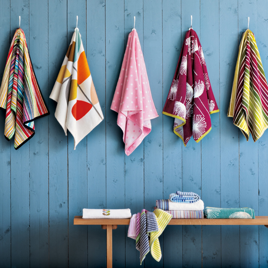 There are a plethora of choices, from white to bright, plain to patterned