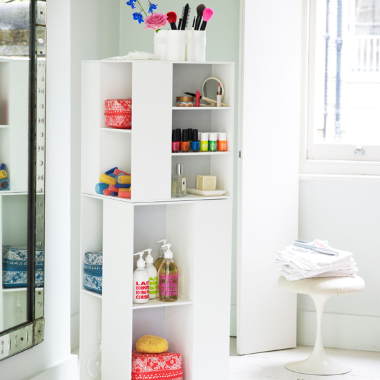 Be clever with storage Family Bathroom Storage unit | Family bathrooms - 10 of the best | Bathrooms | PHOTO GALLERY | Housetohome