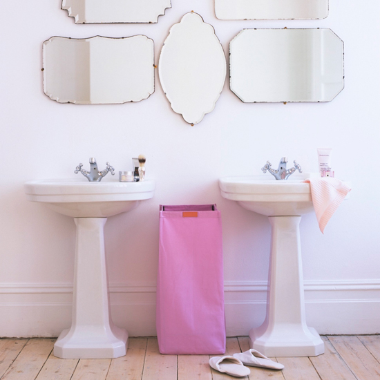 Save time with double basins double sinks | Family bathroom ideas - 10 of the best | Bathroom | PHOTO GALLERY | Housetohome