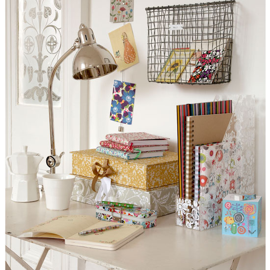 Choose pretty stationery Add pretty stationery | home office | country | Country Homes & Interiors