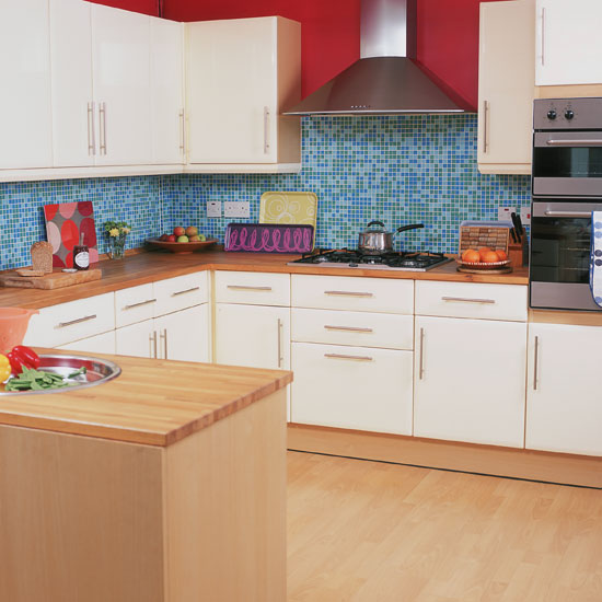 Laminate floor needs a gentle touch - sweep regularly, don't use abrasive cleaners and don't let water soak in