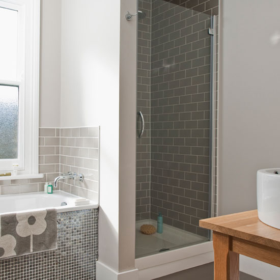 Contemporary bathroom Contemporary bathroom | Mid-century | Edwardian | PHOTO GALLERY | Ideal Home | housetohome