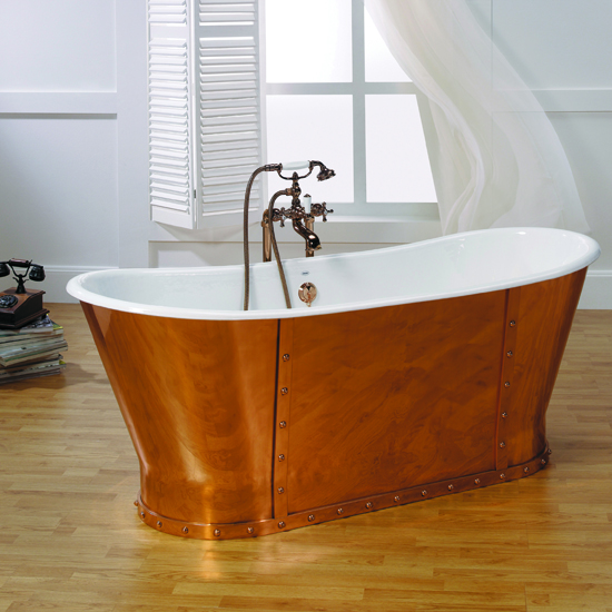 Greenwich boat bath from CP Hart Greenwich boat bath from CP Hart | Shower baths - 10 of the best | shower baths | bathroom ideas | compact bathroom ideas | small bathroom ideas | PHOTO GALLERY| 25 Beautiful Homes | housetohome