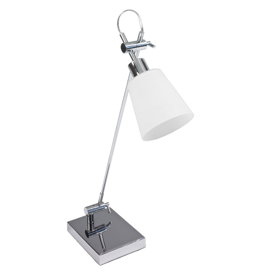 Glass lamp from Dwell Glass lamp from Dwell | Desk lamps | Home office furniture | Home office | PHOTO GALLERY | 25 Beautiful Homes | Housetohome