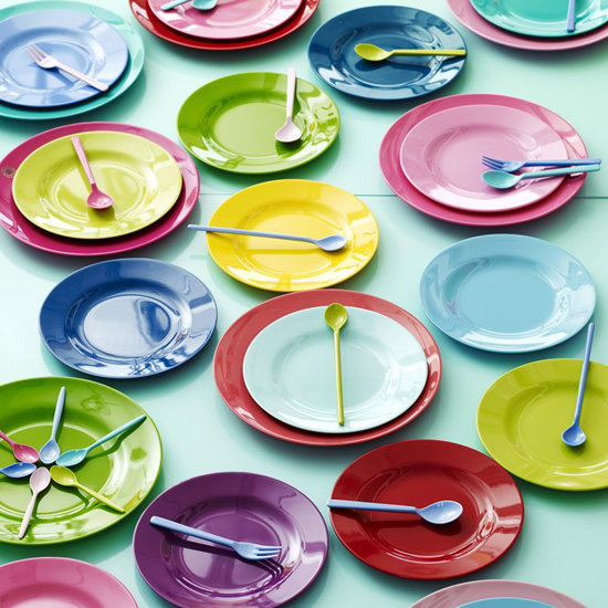 Plates from Nettlegreen Plates and cutlery from Rice | Pancake Day utensils - 10 of the best | Kitchen | Housetohome