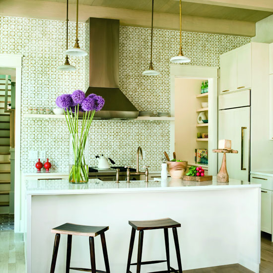 Add Pattern Kitchen with Ann Sacks patterned tiles | Splashback | Room idea | Housetohome | PHOTOGALLERY