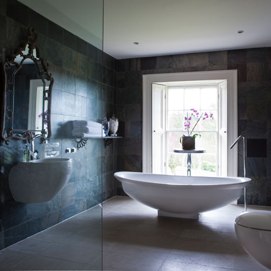 Modern Classic Smart modern classic bathroom | Freestanding bath | Bathroom decorating ideas | Housetohome | PHOTOGALLERY