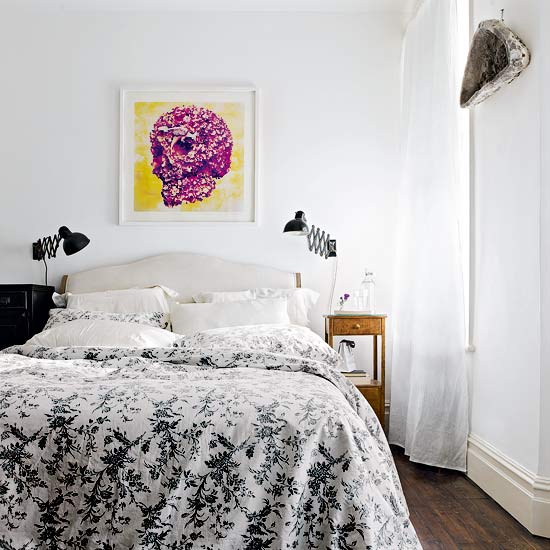 Bedroom | Take a tour around a London home filled with antique treasures | House tour | Livingetc | PHOTO GALLERY