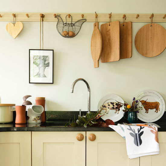 Hang it all | kitchen storage | country | Country Homes & Interiors