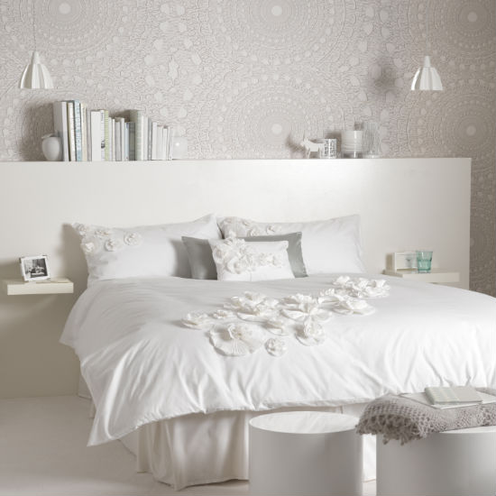 White and lace bedroom | Bedroom colour schemes | Bedroom decorating |PHOTO GALLERY | Ideal Home | Housetohome