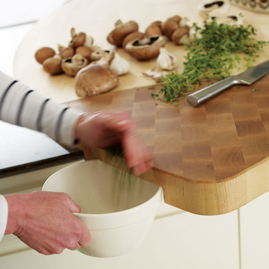 Second Nature chopping board | Kitchen worktops | Beautiful Kitchens | PHOTO GALLERY