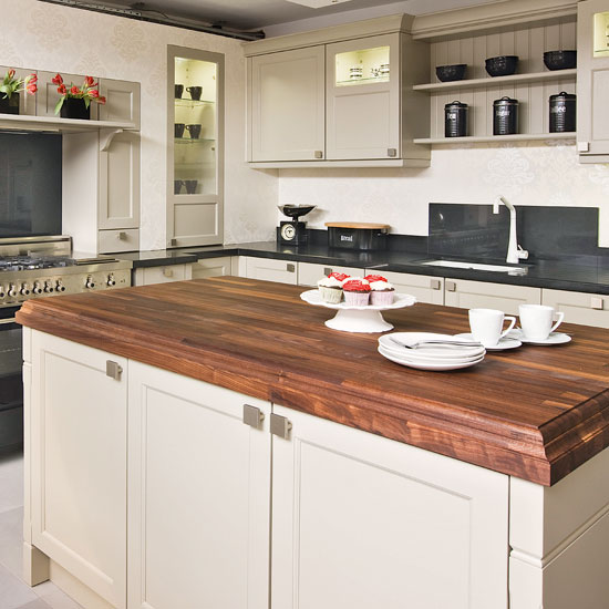 Walnut worktop from Neil Lerner | Kitchen worktops | Beautiful Kitchens | PHOTO GALLERY