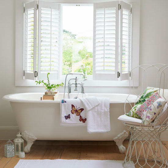 Relax in a spa room Relax in a spa room | country bathroom | Country Homes & Interiors