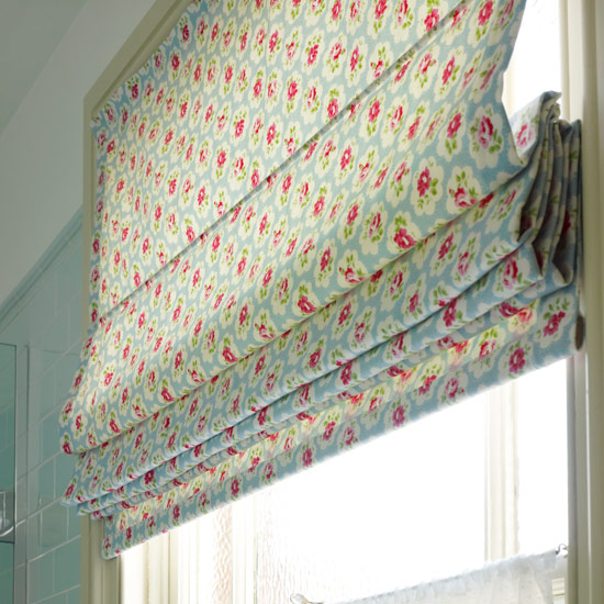 Roman blinds | Bathroom makeover | bath | shower | Makeover | Ideal Home | Housetohome