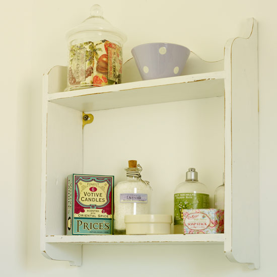 Country shelves | Bathroom makeover | bath | shower | Makeover | Ideal Home | Housetohome