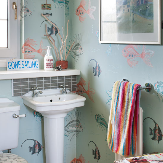 Cloakroom | Leigh's seaside-style house tour | New England house tour | Modern house tour | Style at Home | Housetohome