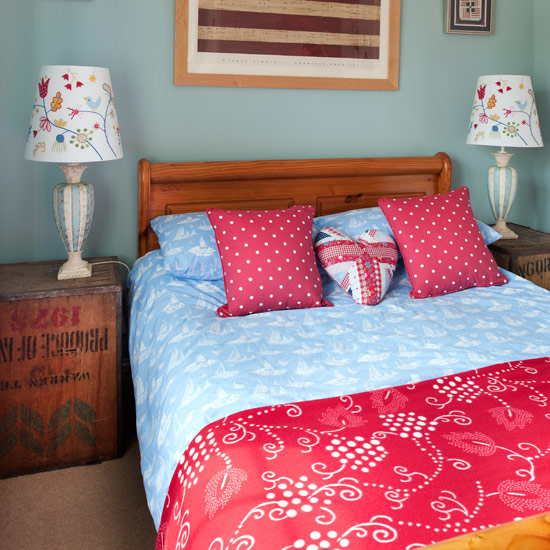 Guest bedroom | Leigh's seaside-style house tour | New England house tour | Modern house tour | Style at Home | Housetohome