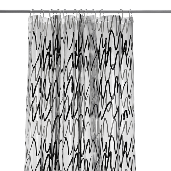Skagern shower curtain from Ikea | Shower curtains | Bathroom | PHOTO GALLERY | 25 Beautiful Homes | Housetohome
