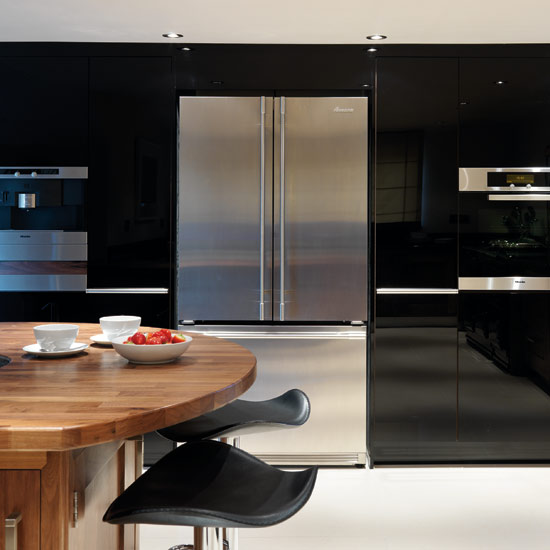 Fridge-freezer Fridge-freezer | Take a tour around a walnut and Parapan kitchen | Kitchen tour | Beautiful Kitchens | PHOTO GALLERY