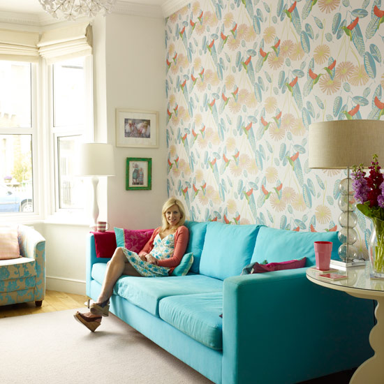 Be inspired by Laura's colourful house 