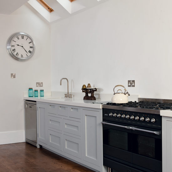 Handleless doors Handleless doors | Higham Furniture galley kitchen | Galley kitchens - 10 of the best | Kitchen planning | Beautiful Kitchens | PHOTO GALLERY
