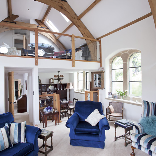 Light-filled living room